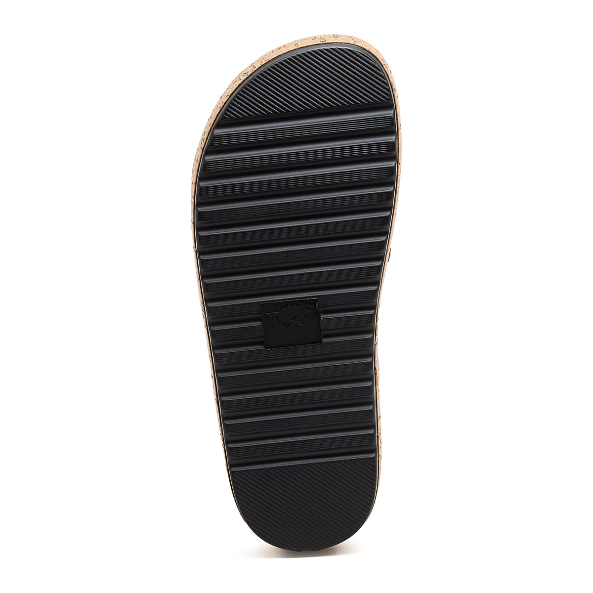 Fay Black Slide Sandals - Rocket Dog