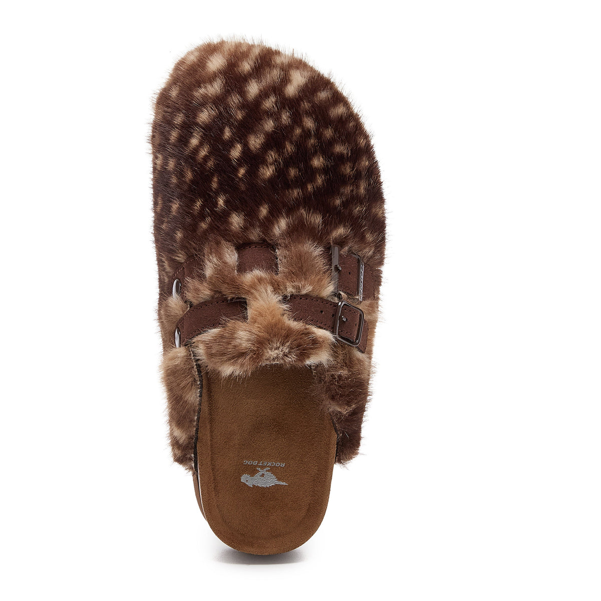 Abel Plus Brown Bambi Fur Mule - Rocket Dog