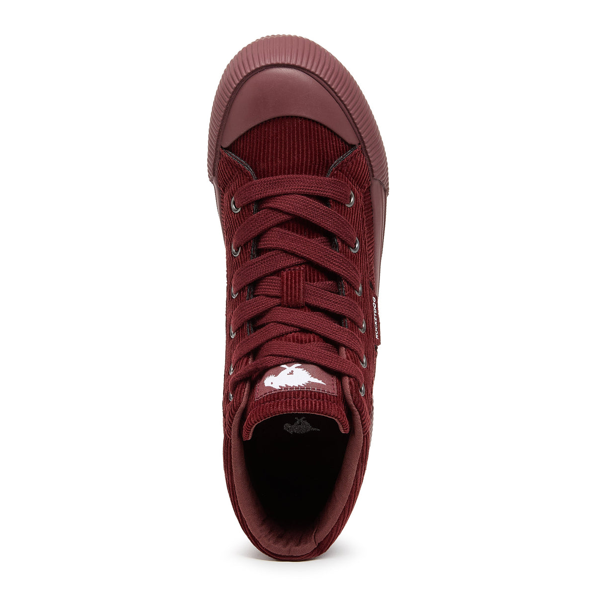 Cheery Rust Corduroy High Top Sneaker - Rocket Dog