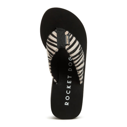 Crush Tan Animal Print Flip-Flops - Rocket Dog