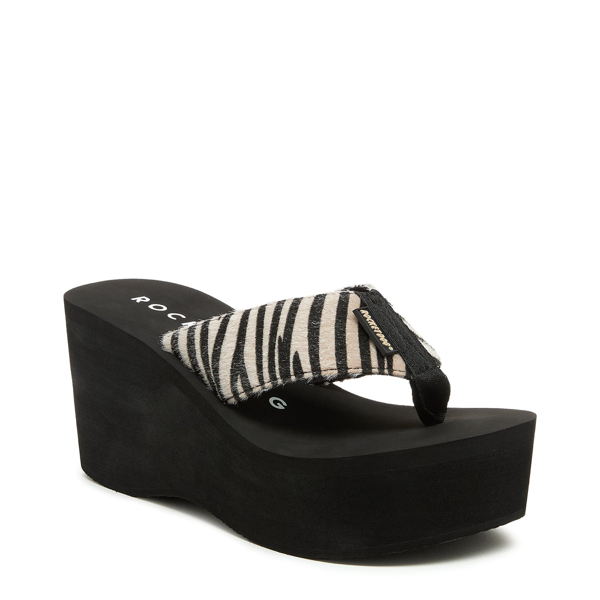 Crush Tan Animal Print Flip-Flops - Rocket Dog