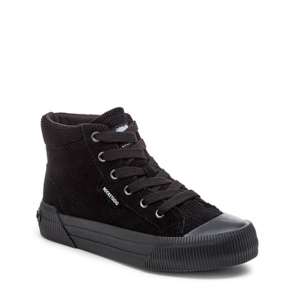 Cheery Black Corduroy High Top Sneaker - Rocket Dog