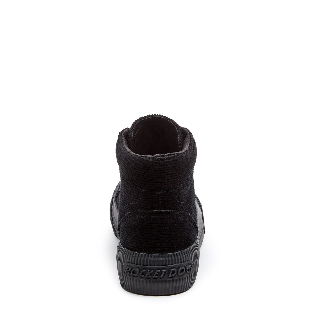Cheery Black Corduroy High Top Sneaker - Rocket Dog