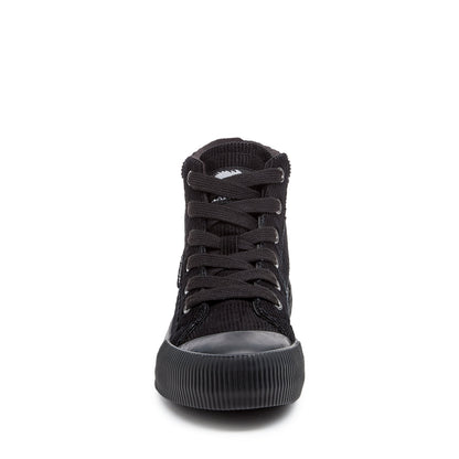 Cheery Black Corduroy High Top Sneaker - Rocket Dog