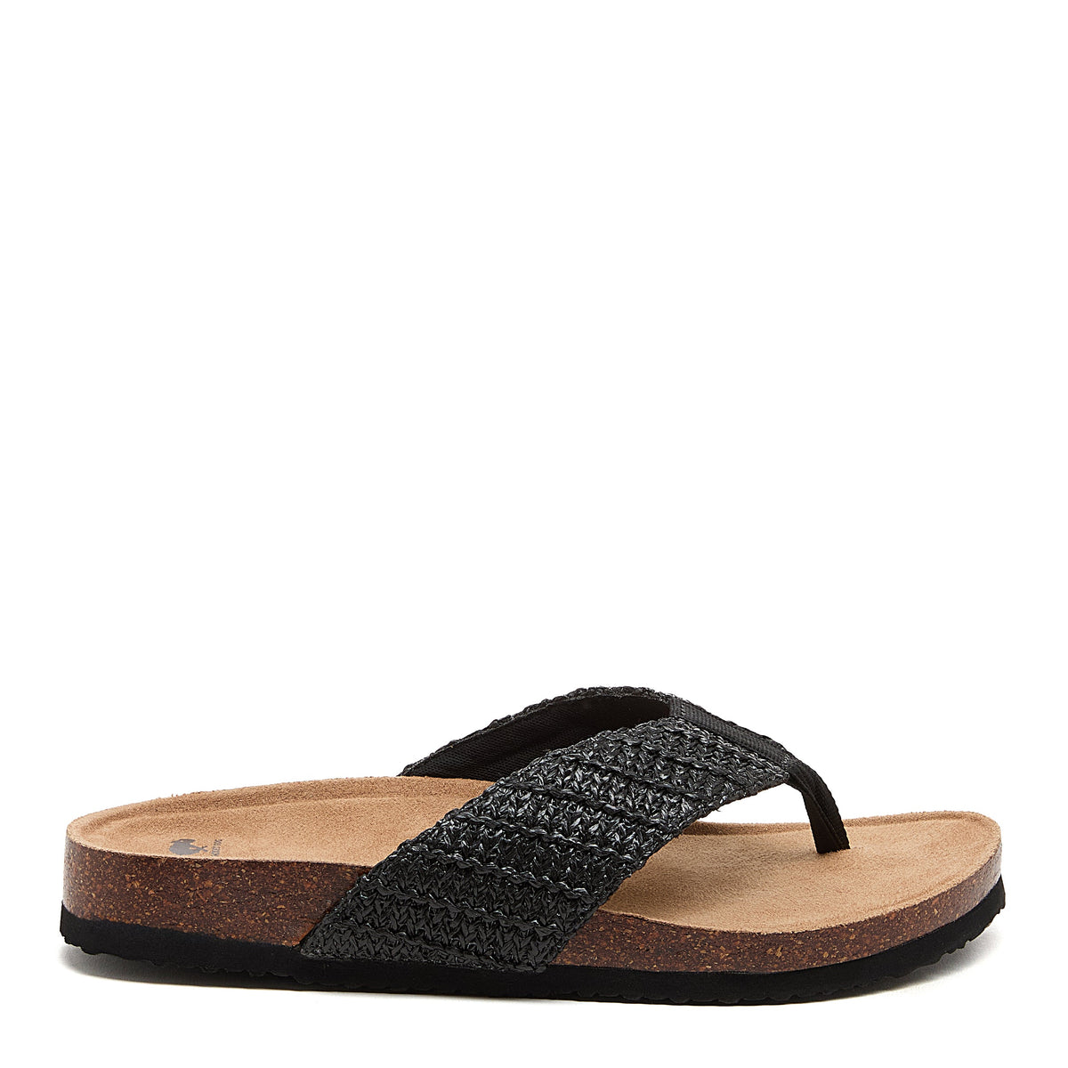 Aloha Black multi Flip Flops - Rocket Dog