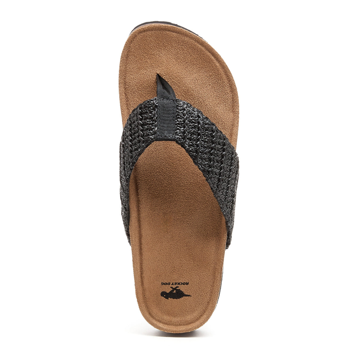 Aloha Black multi Flip Flops - Rocket Dog