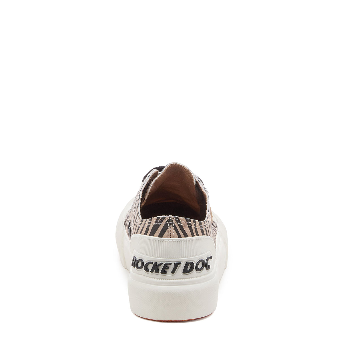 Jazzin Plus Tan Zebra Print Sneaker - Rocket Dog