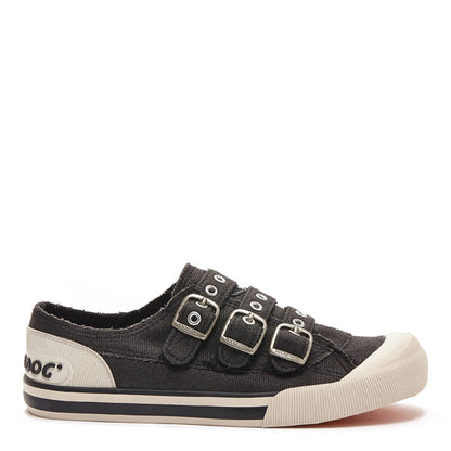 Jolissa Black Ranger Sneaker - Rocket Dog
