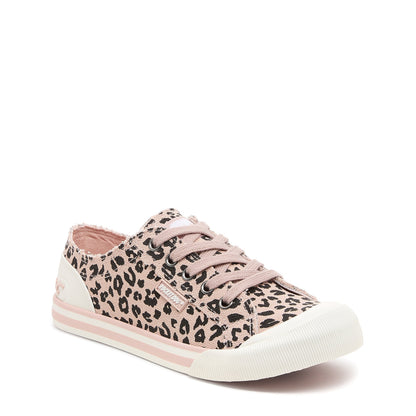 Jazzin Light Pink Leopard Sneaker - Rocket Dog