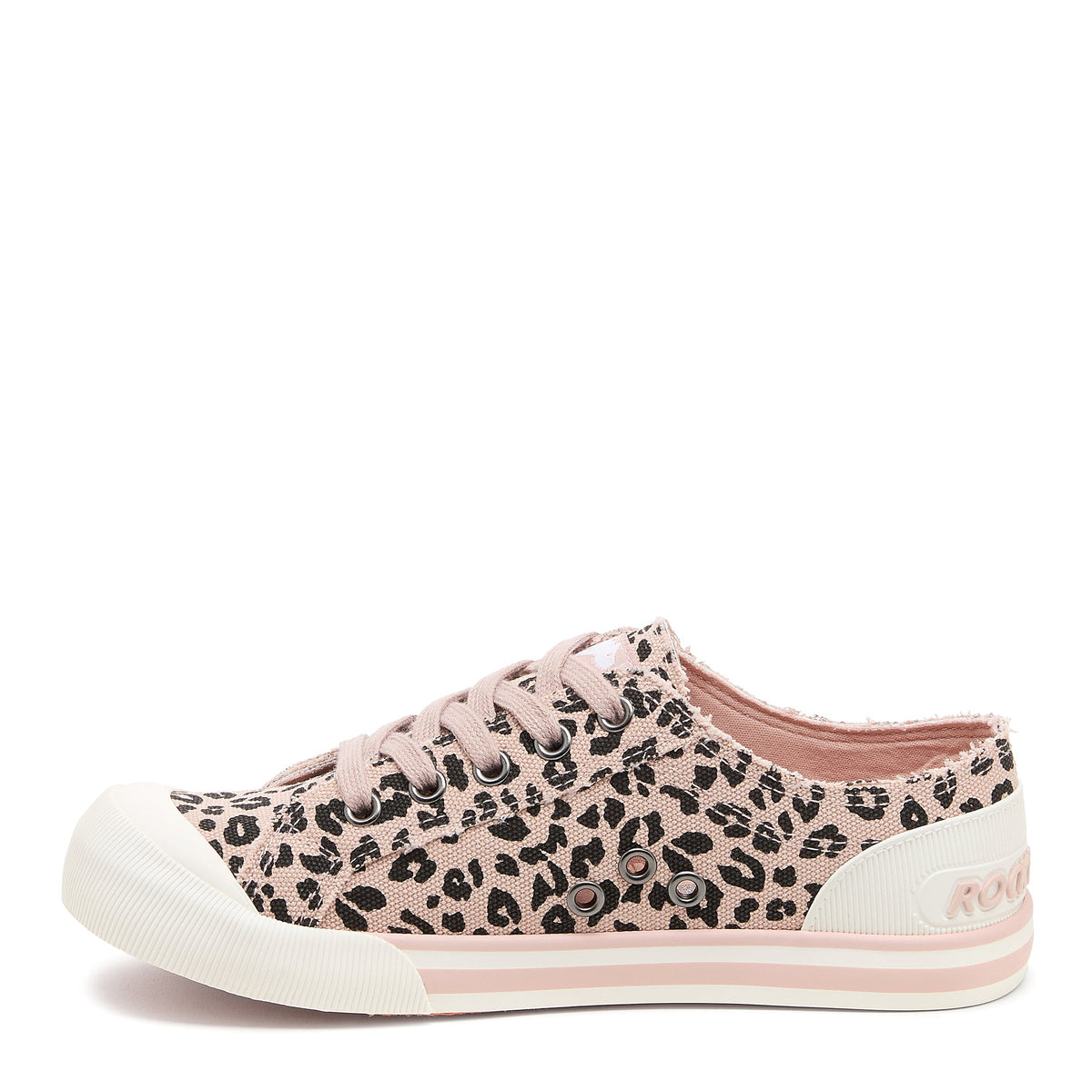 Jazzin Light Pink Leopard Sneaker - Rocket Dog