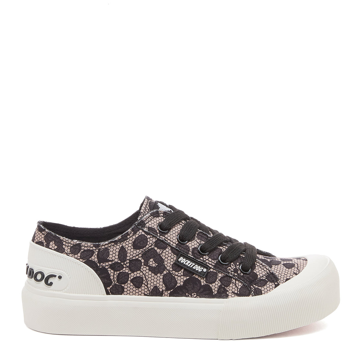 Jazzin Plus Black Dahlia Sneaker - Rocket Dog