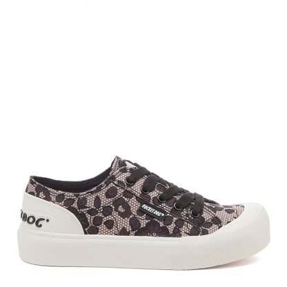 Jazzin Plus Black Dahlia Sneaker - Rocket Dog