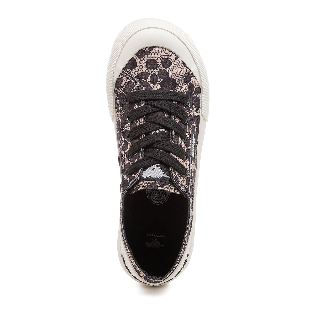 Jazzin Plus Black Dahlia Sneaker - Rocket Dog