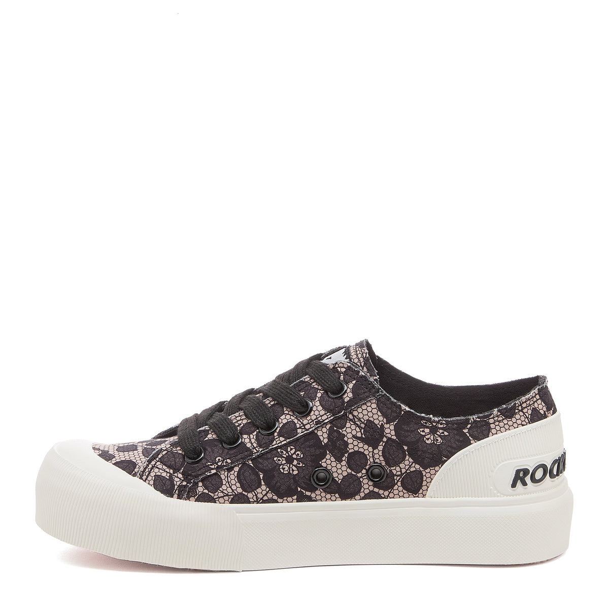 Jazzin Plus Black Dahlia Sneaker - Rocket Dog