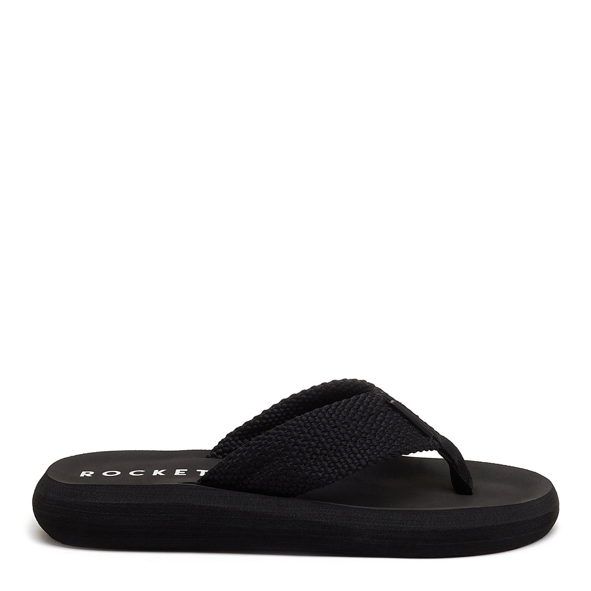 Sunset Black Webbing Flip Flop - Rocket Dog