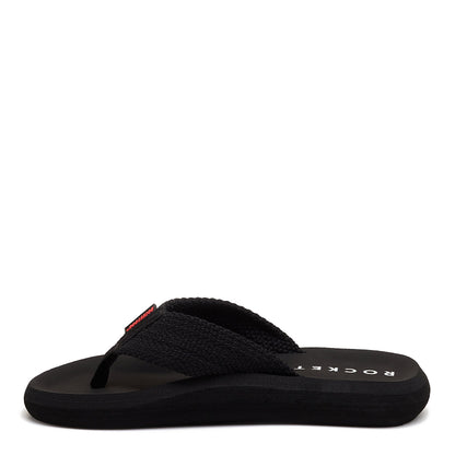 Sunset Black Webbing Flip Flop - Rocket Dog