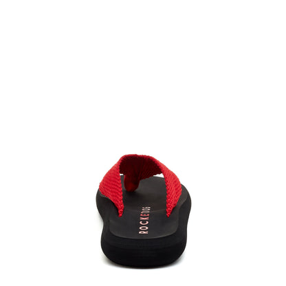 Sunset Red Webbing Flip Flop - Rocket Dog