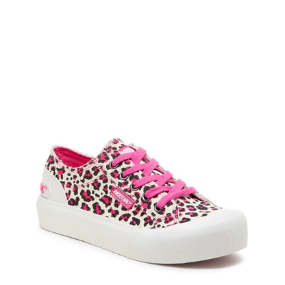 Jazzin Plus Pink Leopard Sneaker - Rocket Dog