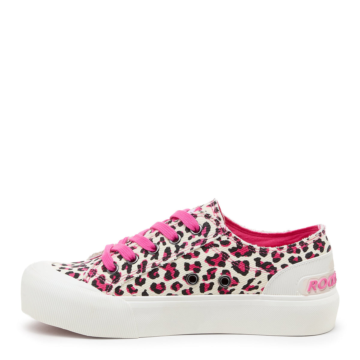 Jazzin Plus Pink Leopard Sneaker - Rocket Dog