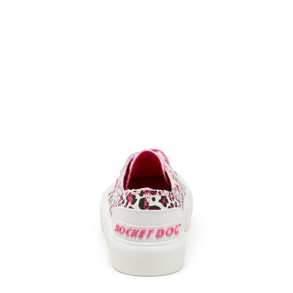 Jazzin Plus Pink Leopard Sneaker - Rocket Dog