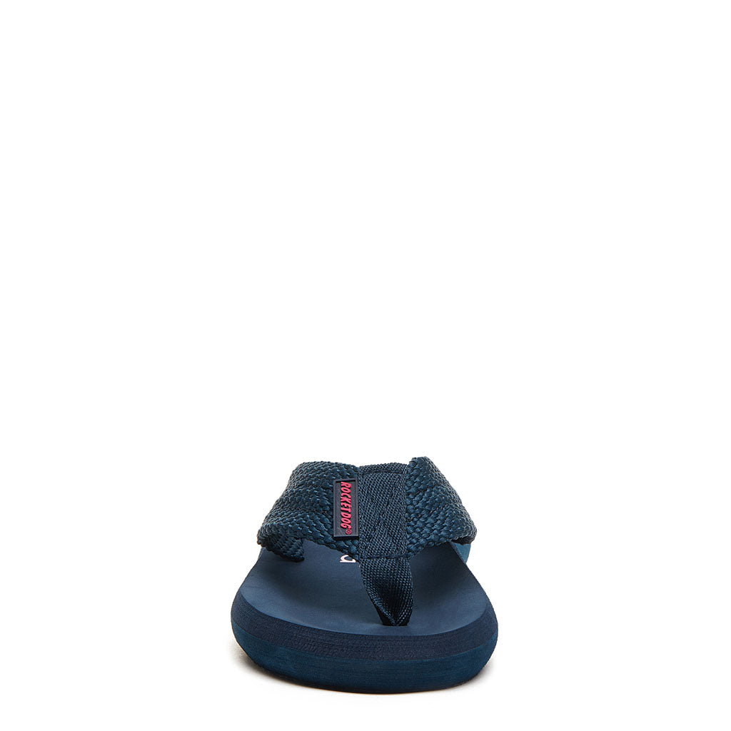 Sunset Navy Webbing Flip Flop - Rocket Dog