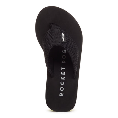 Crush Rainbow Black Platform Flip Flop  Rocket Dog - Rocket Dog