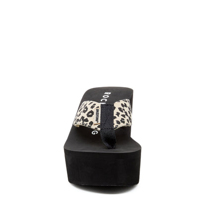 Crush Leopard Platform Flip Flop - Rocket Dog