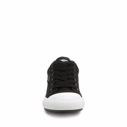 Cheery Black Low Profile Sneaker - Rocket Dog
