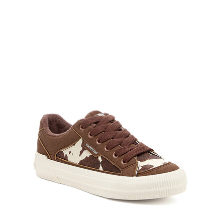 Rocket Dog Women’s Cheery Brown Cow Print Sneaker - Rocket Dog