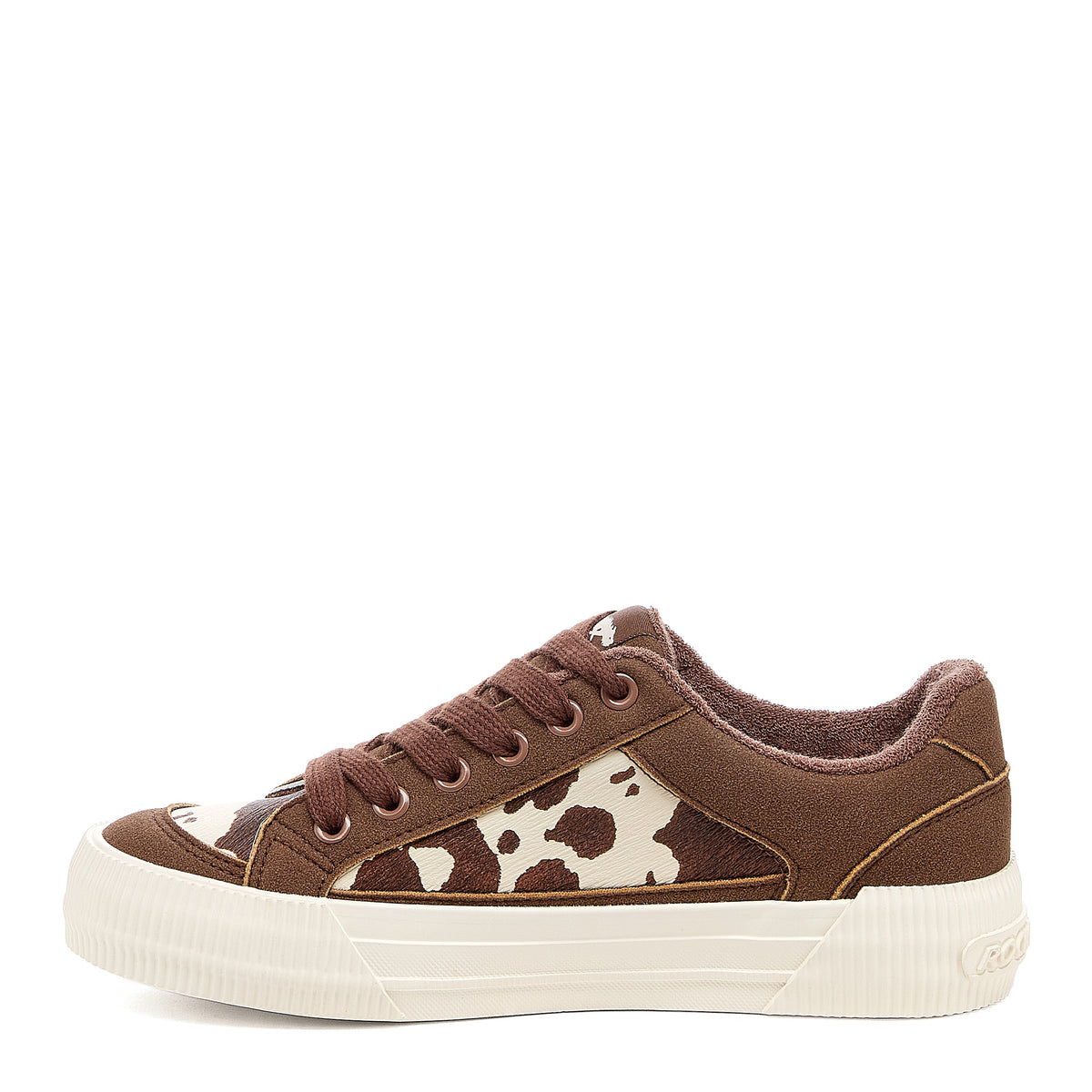 Rocket Dog Women’s Cheery Brown Cow Print Sneaker - Rocket Dog