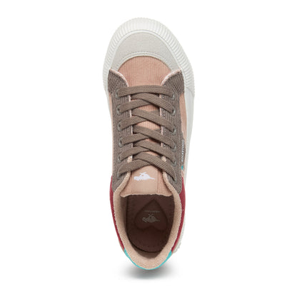 Cheery Rose Colorblock Corduroy Sneaker - Rocket Dog