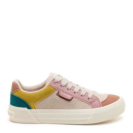 Cheery Natural Pastel Color Block Sneaker - Rocket Dog