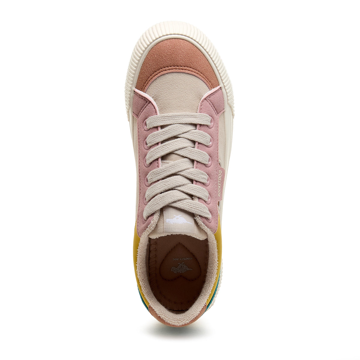 Cheery Natural Pastel Color Block Sneaker - Rocket Dog