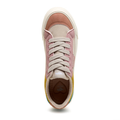 Cheery Natural Pastel Color Block Sneaker - Rocket Dog