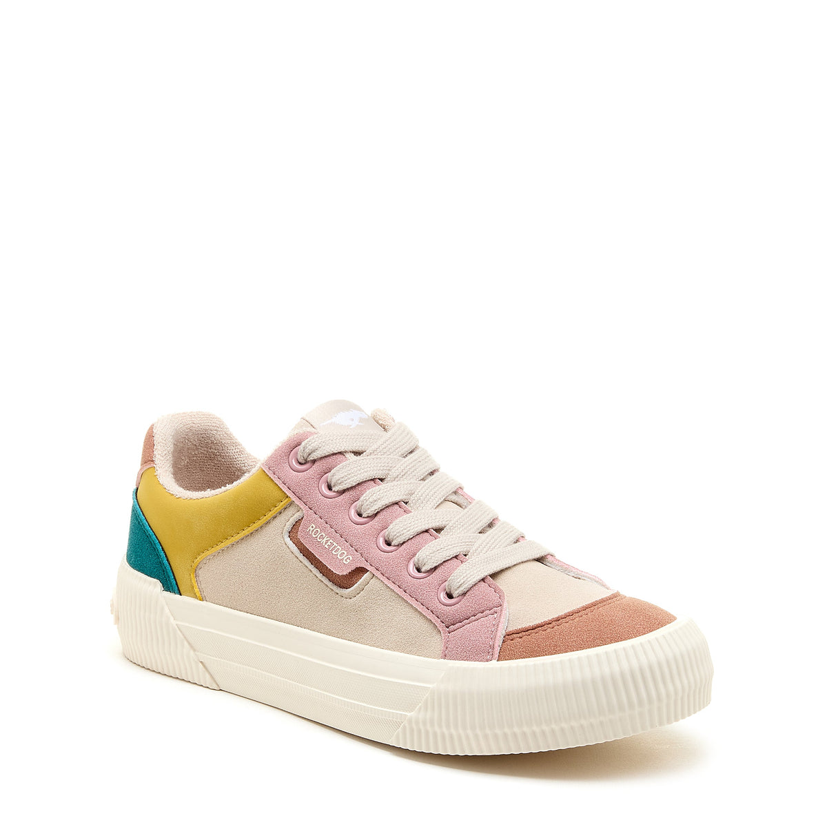 Cheery Natural Pastel Color Block Sneaker - Rocket Dog