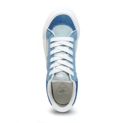Cheery Blue Color Block Sneaker - Rocket Dog