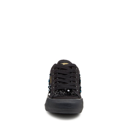 Cheery Black Sequin Sneaker - Rocket Dog