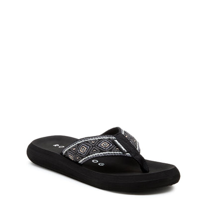 Spotlight Black Multi Flip Flop - Rocket Dog