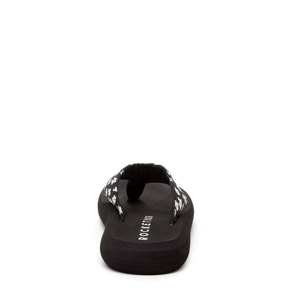 Spotlight Black Pixie Floral Flip Flop - Rocket Dog
