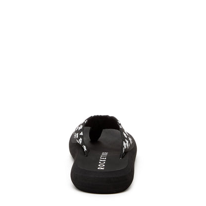 Spotlight Black Pixie Floral Flip Flop - Rocket Dog