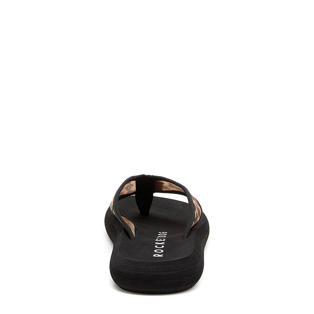 Spotlight Leopard Mesh Flip Flops - Rocket Dog