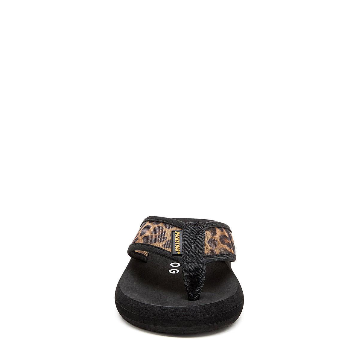 Spotlight Leopard Mesh Flip Flops - Rocket Dog