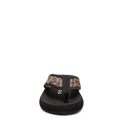 Spotlight Leopard Mesh Flip Flops - Rocket Dog