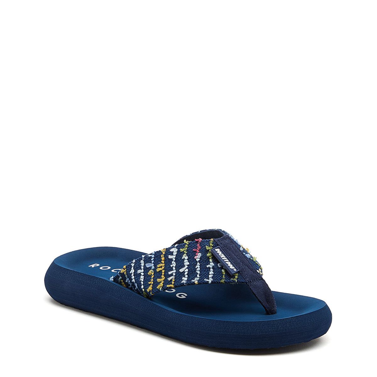 Spotlight Navy Multi Flip Flops - Rocket Dog