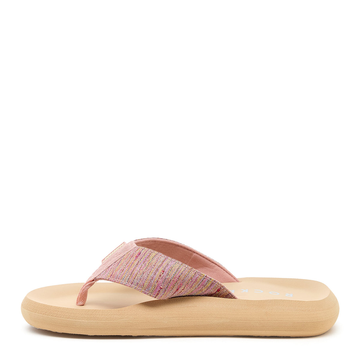 Spotlight Pink Perry Stripe Flip Flop - Rocket Dog