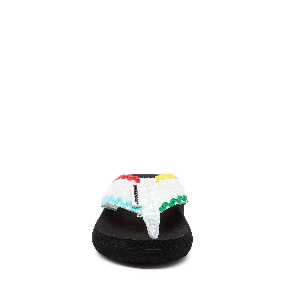 Spotlight White Multi Flip Flop - Rocket Dog