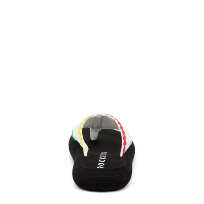Spotlight White Multi Flip Flop - Rocket Dog