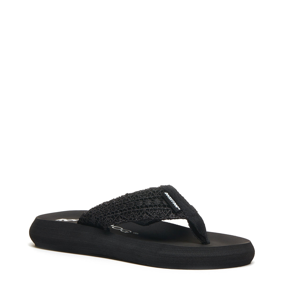 Sunset Black Crochet Flip Flop - Rocket Dog