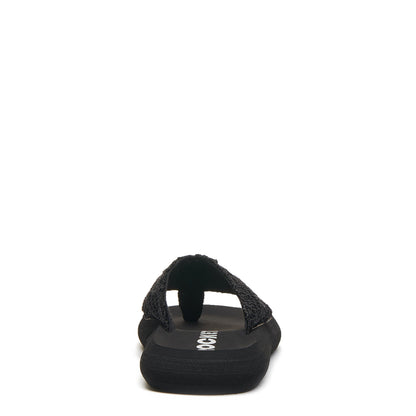 Sunset Black Crochet Flip Flop - Rocket Dog