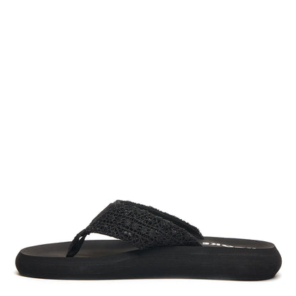 Sunset Black Crochet Flip Flop - Rocket Dog